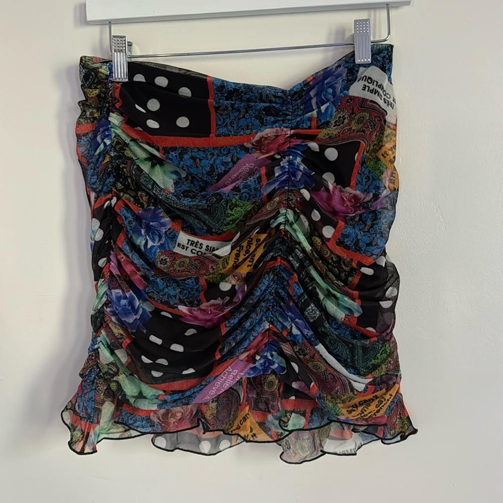 Desigual New with Tags, Tooty Fruity skirt, size L-US, XL- Spain